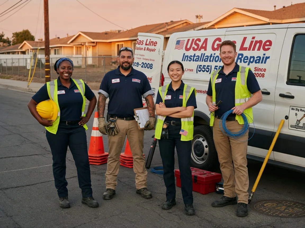 Gas Line Installation company in Minot, ME